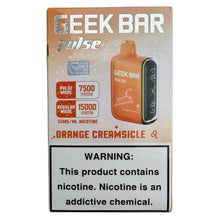Load image into Gallery viewer, Orange Creamsicle - Geek Bar Pulse 15000