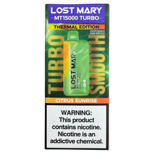 Load image into Gallery viewer, Citrus Sunrise - Lost Mary MT15000 Turbo Thermal Edition