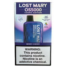 Load image into Gallery viewer, Berry Cherry - Lost Mary OS5000 - Cosmic Edition 7500 Puffs