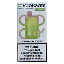 Load image into Gallery viewer, Strawberry Kiwi Ice - RabBeats RC10000 by Lost Mary