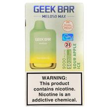 Load image into Gallery viewer, Sour Apple Ice - Geek Bar Meloso Max 9000