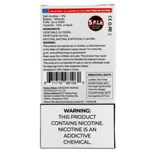 Load image into Gallery viewer, Hyppe Max Air 5000 Watermelon Strawberry