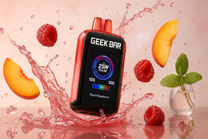 Discover the Irresistible Peach Raspberry Geek Bar: The Ultimate Disposable Vape Experience