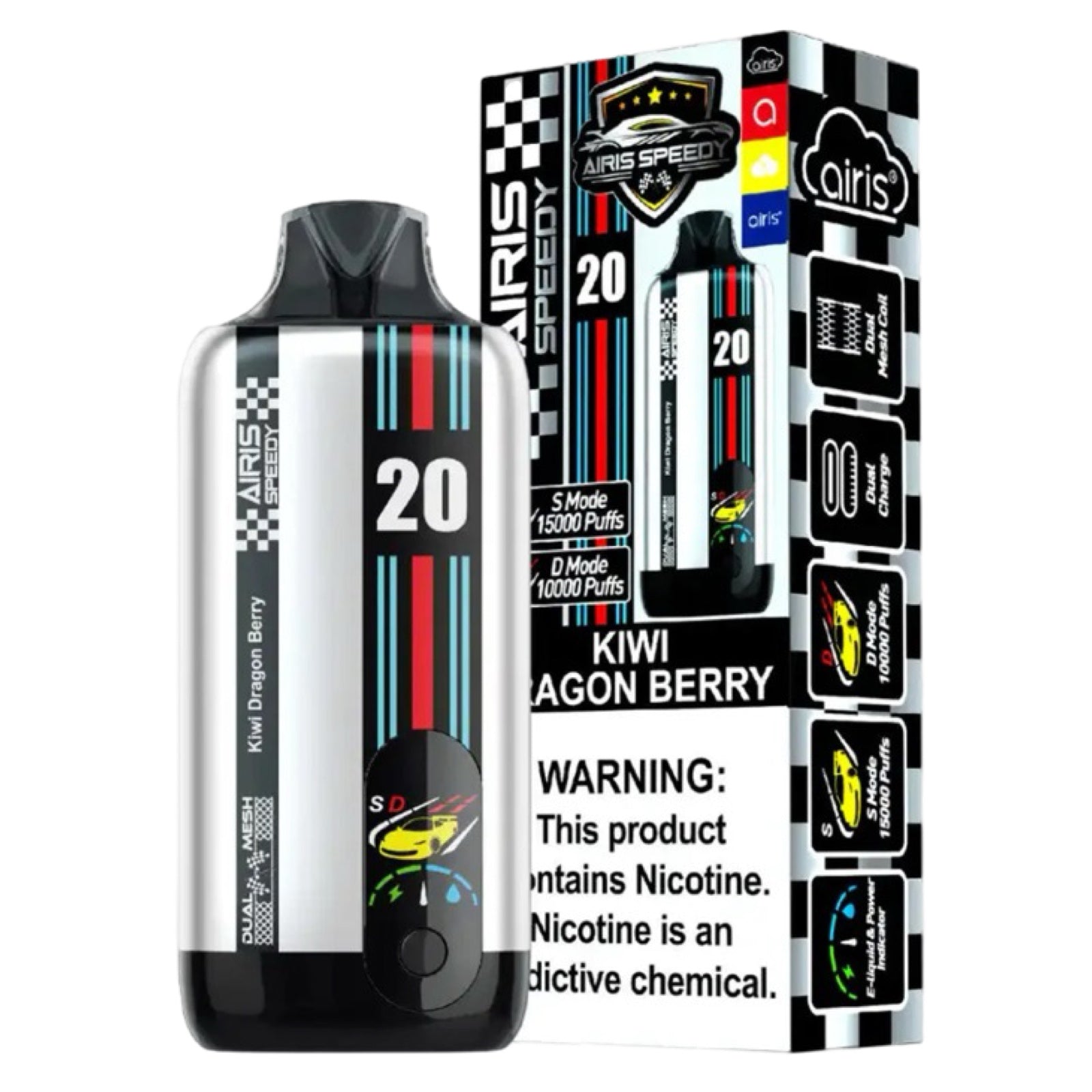 Kiwi Dragon Berry - Airis - Speedy 15000 - Article product