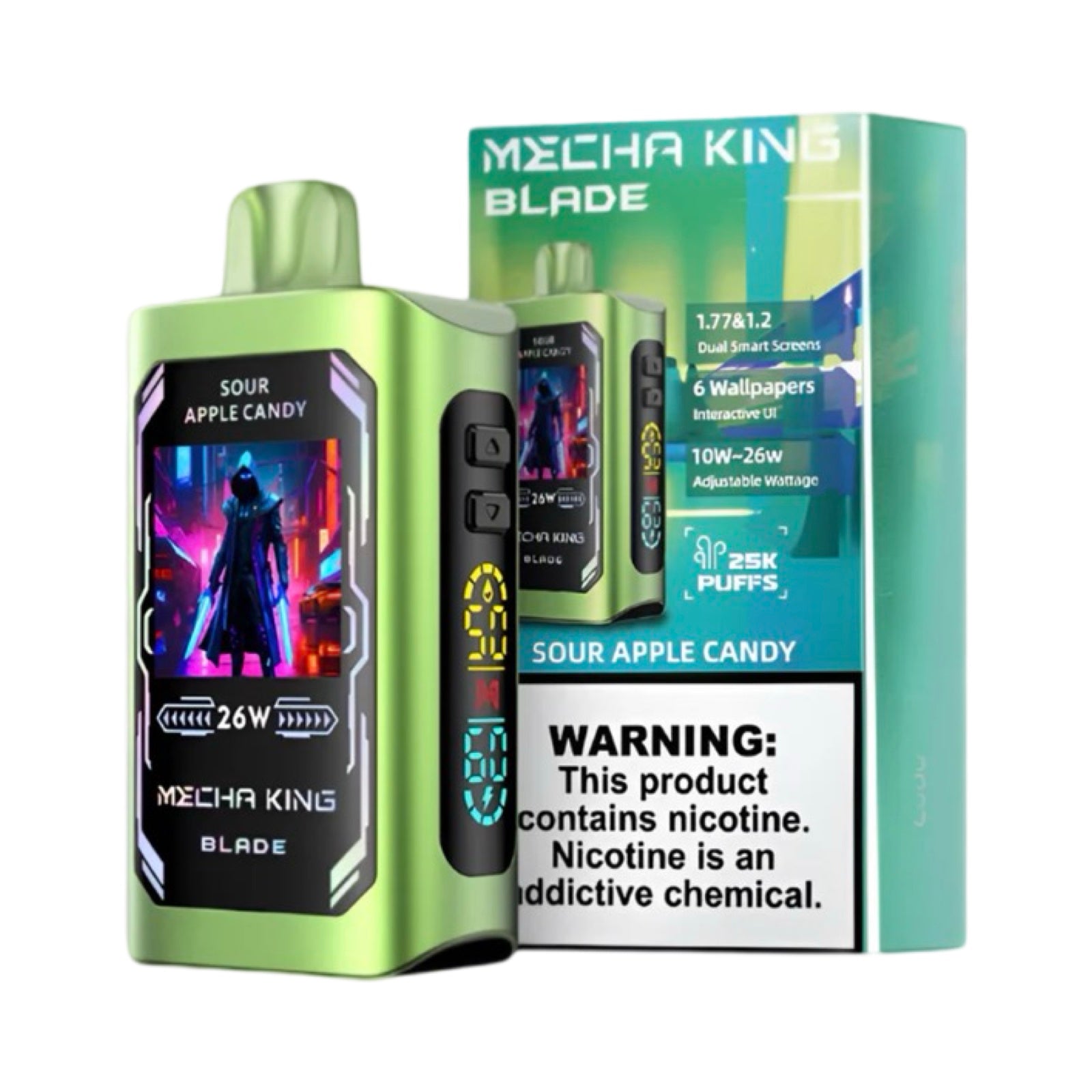 Sour Apple Candy - Mecha King - Blade 25000 - Article product