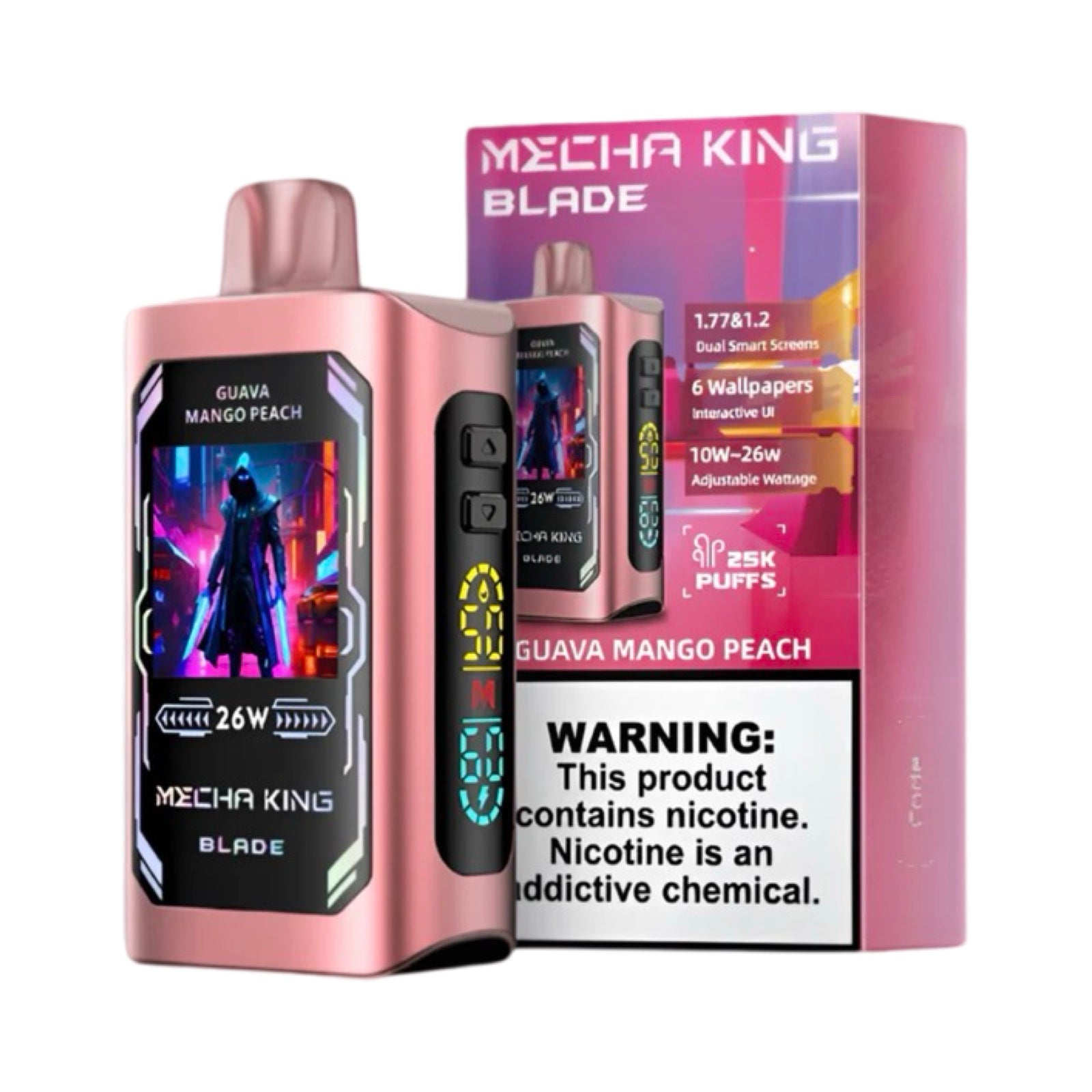 Guava Mango Peach - Mecha King - Blade 25000 - Article product