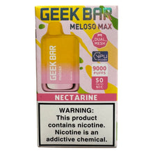 Load image into Gallery viewer, Nectarine - Geek Bar Meloso Max 9000
