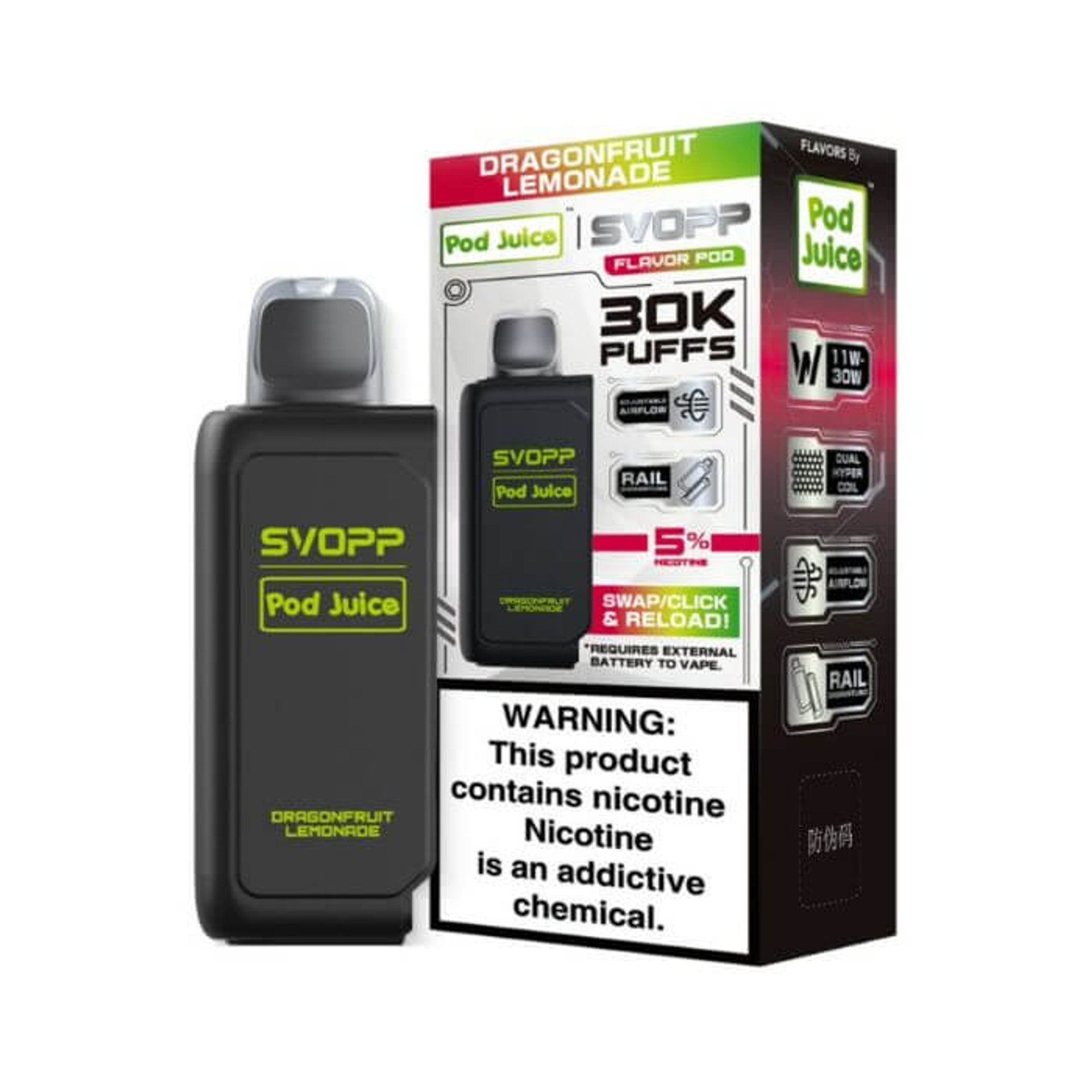 Dragonfruit Lemonade - Pod Juice x Oxbar SVOPP 30K - Article product