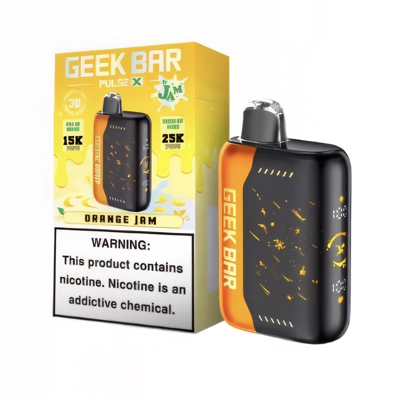 Orange Jam - Geek Bar Pulse X 25000 - Article product