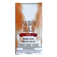 Load image into Gallery viewer, Pablo Bar 6000 Orange Peach Pineapple on Ice

