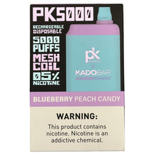 Load image into Gallery viewer, Kado Bar PK5000 Blueberry Peach Candy
